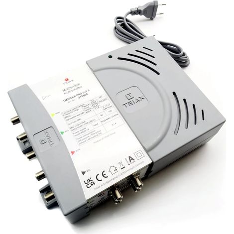 Multiswitch TRIAX TMS/CKR PRO 5x8 S avec alimentation (1/4)