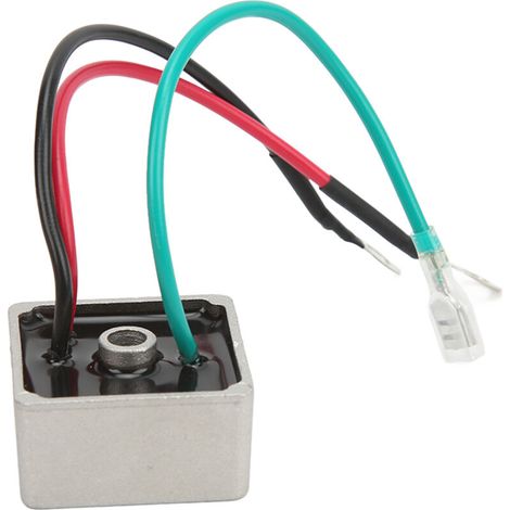 Spannungsregler-Gleichrichter aus Aluminium für EZGO TXT ab Baujahr 1994, hochwertiges Material, hervorragende Leistung, Originalstandard, einfache Installation.