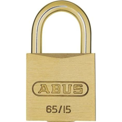 ABUS 35146 65MB/15mm Solid Brass Padlock Carded ABU65MB15C