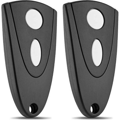 Télécommande 433 MHz pour ouvre-porte de garage Tormatic Novotron 502 MAX43-2 / 512 MIX43-2 (lot de 2) (1/5)