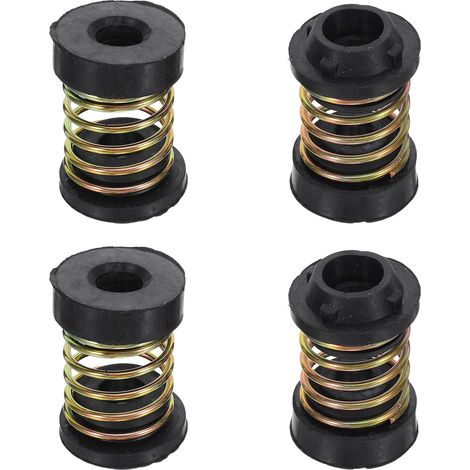 CCYKXACaoutchouc pour Compresseur de Réfrigérateur – Lot de 4 Coussinets Isolants Amortisseurs Universels, Stables et Résistants, Adaptés aux Climatiseurs (1/5)