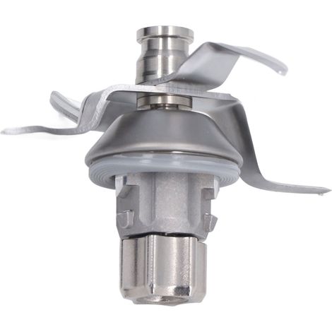 Couvercle de tête de mixeur en acier inoxydable, lame de rechange pour mélangeur Vorwerk Thermomix TM6 (1/5)