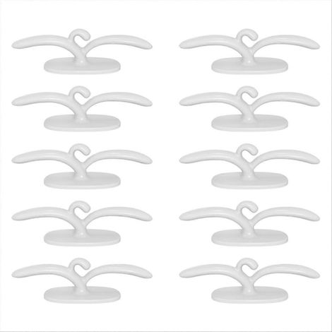 Range-câbles pour petits électroménagers, dévidoir de fil rotatif, organiseur de cordons noir, gestion des câbles de cuisine, enrouleur compact multi-usage. (1/5)