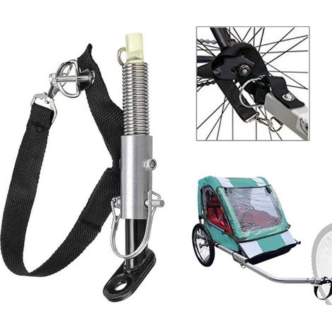 Accessoires pour remorques à vélo - connecteurs d'attelage - coupleurs pour remorques à vélo - adaptateurs pour vélos - compatibles avec les remorques pour enfants, les remorques à bagages et les remo (1/5)