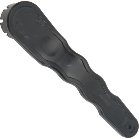 Clé à valve à 8 gorges en PVC noir portable pour bateaux pneumatiques, canoës et embarcations dérivantes (1/5)