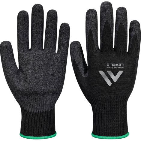 Guanti Anti Siringa e Anti Puntura Portwest A793 Nero 2XL