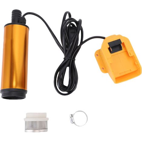 Pompe submersible sans fil 120 W, débit de 30 L/min, avec câble d'extension de 5 m pour batterie DCB206, pour l'irrigation, l'arrosage et le drainage (1/5)