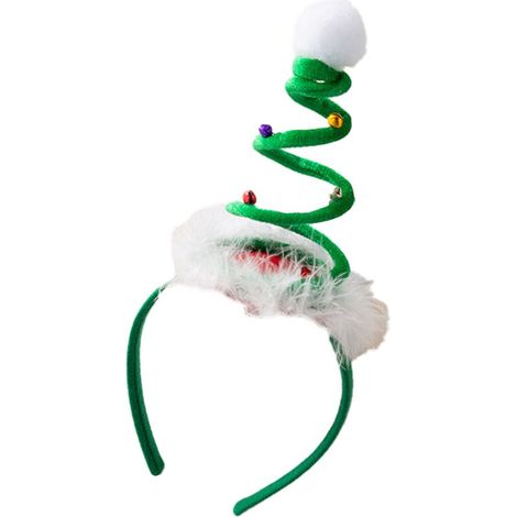 Bandeau de Noël printanier, bonnet sapin de Noël, bandeau Père Noël/ (1/4)