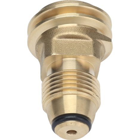 Raccord de charge propane camping barbecue filetage intérieur G1/2, adaptateur de conversion pour réchaud à gaz, interface de connexion bouteille de gaz (1/5)