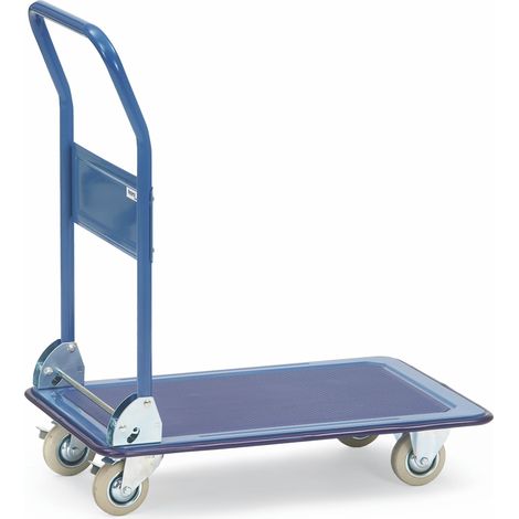 Fetra Ganzstahlwagen Ladefläche 740x480mm Antirutschbelag (1/3)