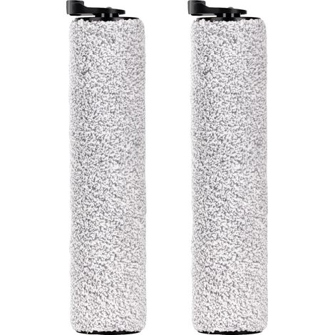 (2 pièces) Rouleaux de Brosse de Remplacement Compatibles avec l'aspirateur eau et Poussière sans fil Tineco iFloor 3/ Floor One S3/ iFloor 2, Kit D'accessoires de Pièces de Rechange (1/5)