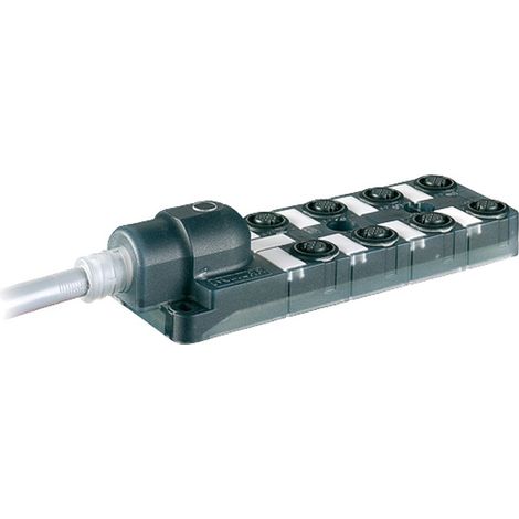 Répartiteur pour capteurs/actionneurs RS PRO, 8 ports , M12 ( Prix pour 1 ) (1/4)