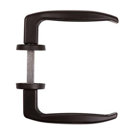 BEQUILLE DOUBLE SERR.PORTAIL 8MM NOIR GUITEL POINT M 4450020 (1/2)