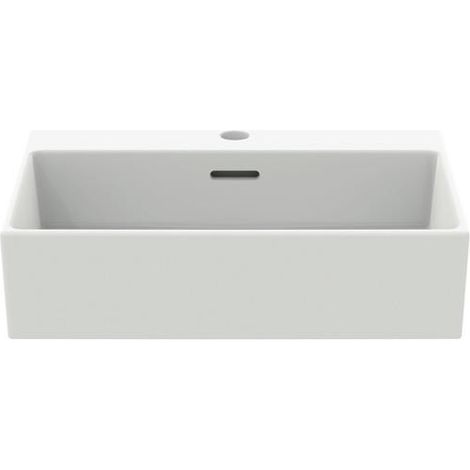Lave-mains supplémentaire IS, 1er, avec vidage, 500x400x125mm, blanc soie