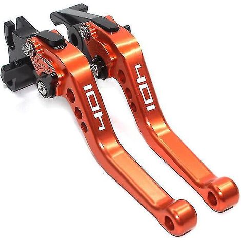 Für Husqvarna Svartpilen 401 Vitpilen 401 2018–2022 Motorradbremskupplungshebel Lenkergriffe – Orange