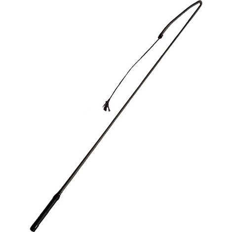 cm 135, Rot und Weiß 06: Nylon Trabpeitsche 135 cm