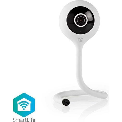 Camara interior smartlife wifi full hd 1080p microsd no incluida almacenamiento en la nube opcional con sensor de movimiento vision nocturna blanco