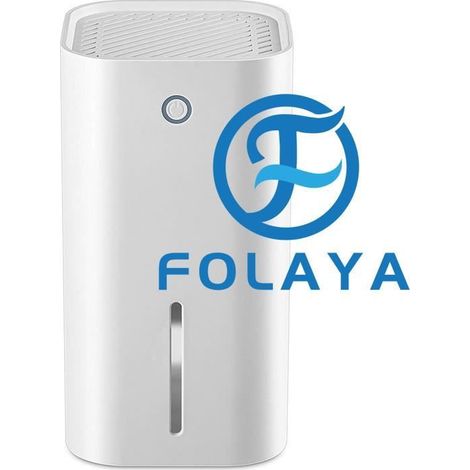 Déshumidificateur d'air, Déshumidificateur Électrique Portable 22,5W Absorbeur d'Humidité Sécheur d'air pour Maison Salle de Bain, (1/4)