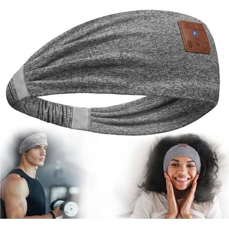 Casque de sommeil Bluetooth - SANS MARQUE - Bandeau - Haut-parleurs intégrés - 10h autonomie - Confortable (1/5)