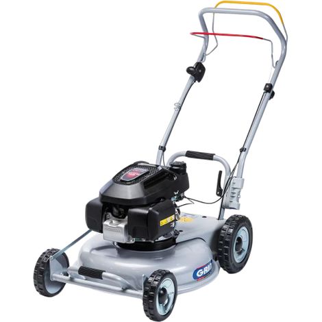 TAGLIAERBA TRAZIONATA A SCOPPIO GRIN HM 53 A MOTORE HONDA MULCHING