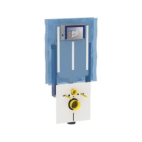 CASSETTA INCASSO CON STAFFA COMBIFIX SIGMA8 PER WC SOSPESO GEBERIT- 6-3lt- GEBERIT- pezzi 1 (1/2)