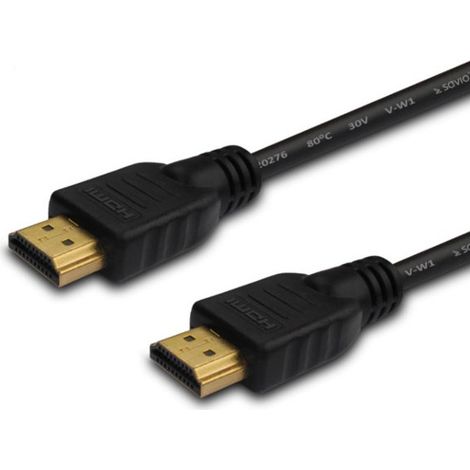 CABLE HDMI MACHO A MACHO SAVIO CL-01 1.5M (1/2)