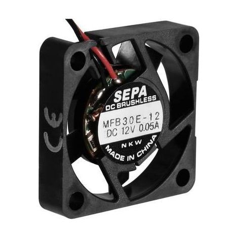 SEPA MFB30E05 Ventola assiale 5 V/DC 3.8 m³/h (L x L x A) 30 x 30 x 6.5 mm