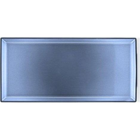 Revol Equinoxe Rechteckiger Teller Blau 32,5 x 15 cm