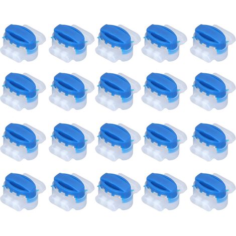 Bloc terminal 3 pôles, 20 pièces, pour tondeuse à gazon – Connecteur électrique en plastique technique avec joint en silicone (1/5)