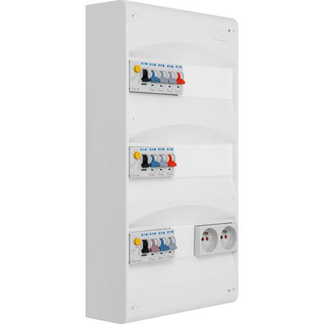 EATON TABLEAU 3R ID 63AC+40AC+40A 2 10A 4 16A 3 20A 1 32A + 2 PRISES EATON (1/4)