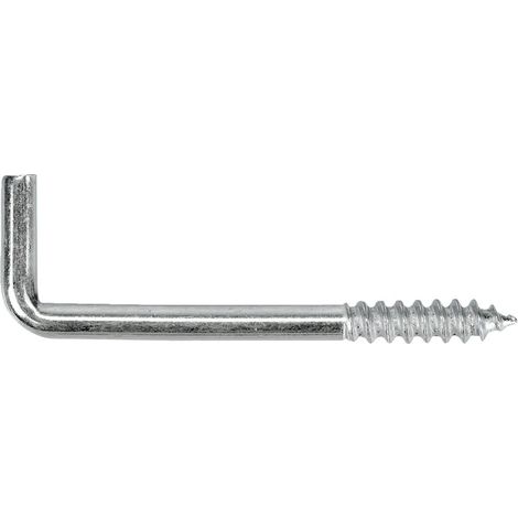 Gonds à vis acier zingué blanc NFE 25611 6 x 70 boîte de 100 - GFD - 144042 (1/2)