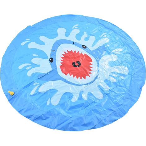Baby-Wassermatte mit Cartoon-Motiven, aufblasbares PVC-Wasserkissen, interessantes aufblasbares Kinderspielzeug für draußen (1/5)