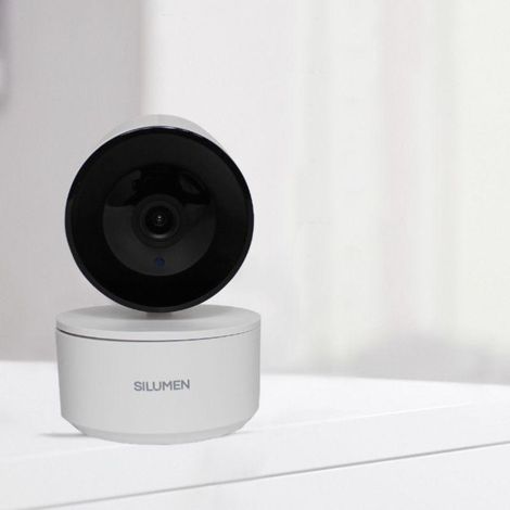 Caméra de Surveillance Connectée Intérieure WiFi Projecteur 360°