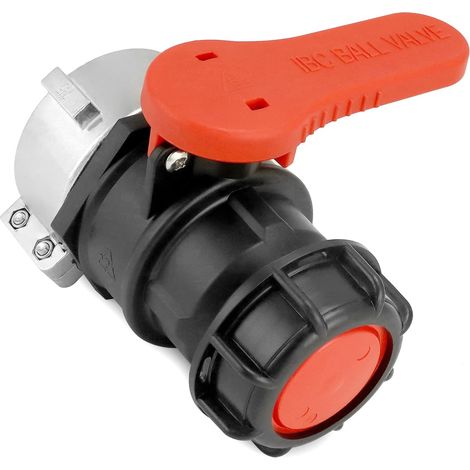 Adaptateur IBC 75mm, vanne IBC, vanne filetage gros pour cuve IBC, vanne à bille NPT DN50 (1/5)