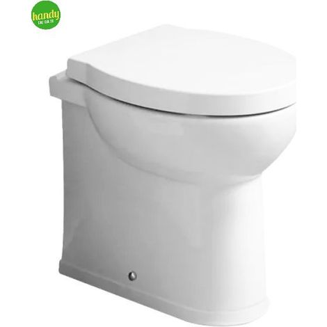 Vaso wc a terra filo parete Ischia Barbottina