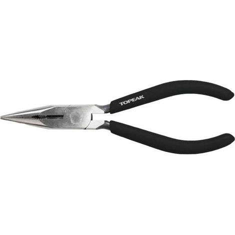 Pinza Topeak long nose pliers agarre ergonómico función corte