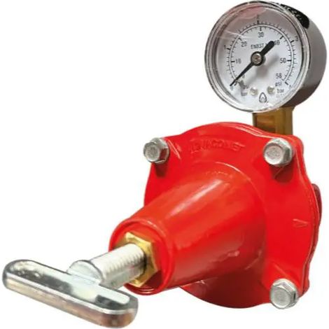 Regolatore gas alta pressione per gpl con manometro kg 12 NOVACOMET