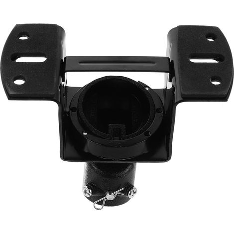 Support de Montage Ventilateur Plafond Incliné Adaptateur Robuste Kit Installation Facile pour Plafonds Inclinés et Plats Fixation Sécurisée pour Ventilateurs Suspendus (1/5)