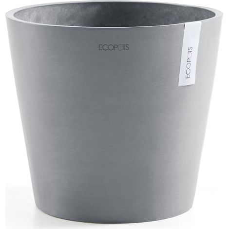 Ecopots Amsterdam 40 Blumentopf - L 40 cm x H 34,5 cm - Innen- und Außenbereich
