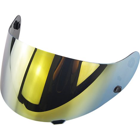 Visière de casque de moto, lentille de casque, casques de la série HJC CL-16 CL-17 CL-ST CL-SP CS-R1 CS-R2, accessoires de casque de moto visière teintée, or (1/5)