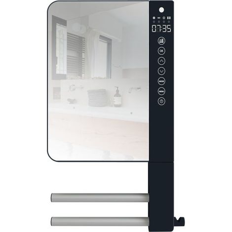 Atlantic – Sèche-serviette électrique 720111 – 1800W – Dimensions 345x579x112mm – Détecteur de présence – Mode Boost +3°C en 15min
