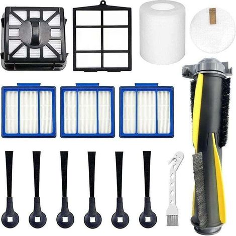 Kit de pièces de rechange et d'accessoires pour aspirateurs robots Shark IQ RV1001AE, Shark AV911S EZ, AV1010AE, RV1000, RV1001, AV970, AV993, AV1002AE, UR1000SR et UR1005AE.