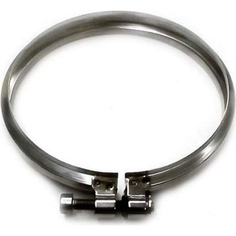 Collier de serrage pour cheminée en acier inoxydable (DN 200) (1/5)