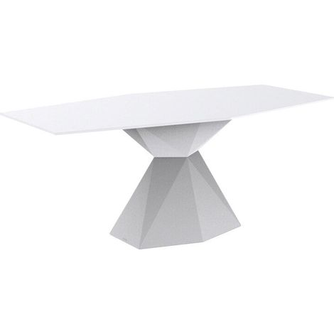 [NEUWERTIG] B-Ware Vertex Gartentisch Tisch Outdoor 94x180cm weiß matt 94x180x72 cm Tischmöbel (1/2)