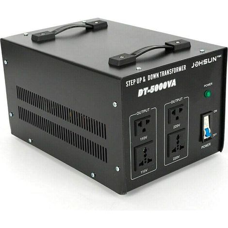 Convertidor de tensión 5000 W Transformador de 110 V a 220 V Protección contra cortocircuitos Convertidor de tensión