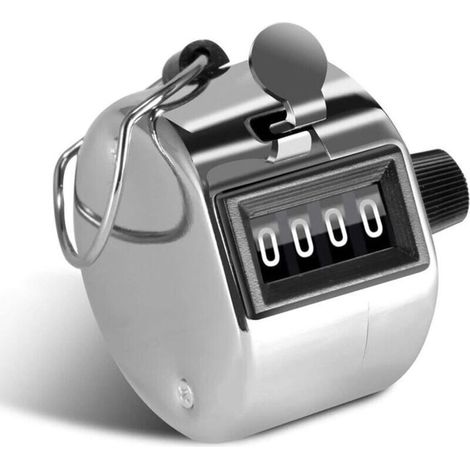 Compteur Manuel 4 Chiffres Compteur de Passage pour Compteur de Personnes, Sport de Golf, École des Formateurs (1/4)