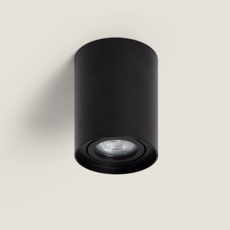 Applique da Soffitto Alluminio Quarzo Nero Nero