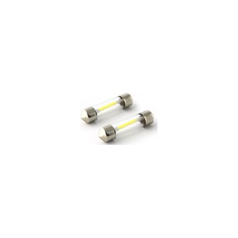 2 x ampoules LED 6V C5W C7W - Filament COB - Ampoule pour voiture ancienne - Old (1/2)