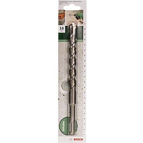 Accessories 2609255532 Foret SDS-Plus pour Marteau perforateur 210 mm Diamètre 16 mm (1/4)