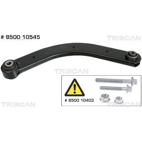 Bras de liaison, suspension de roue Triscan 8500 10545 CADILLAC 13105744